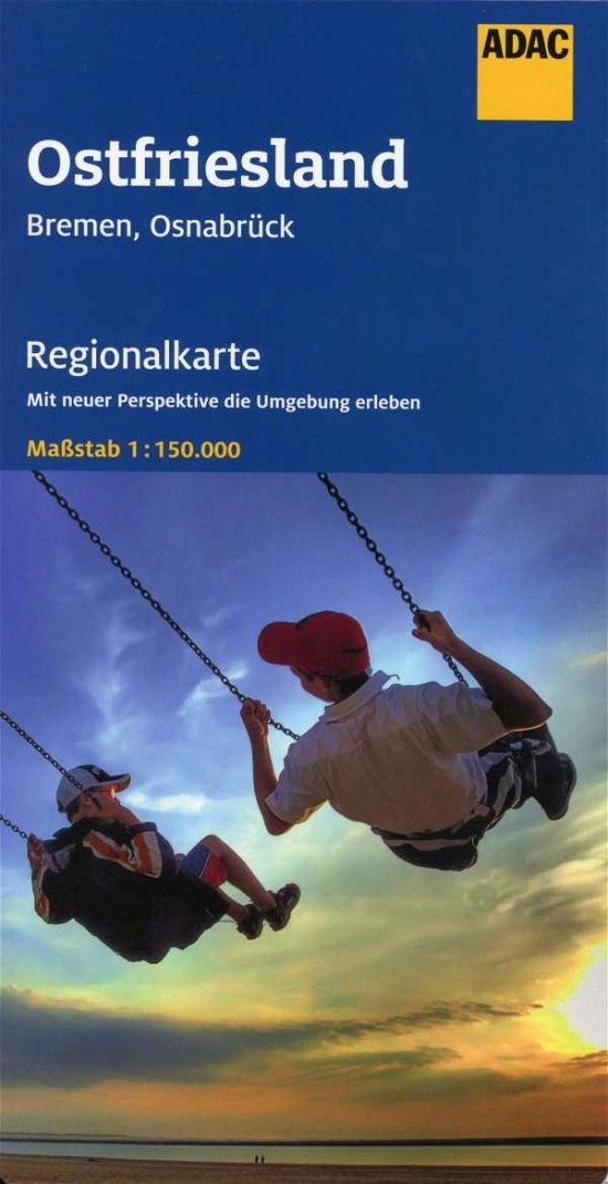 Cover for ADAC Verlag · ADAC Regionalkarte: Blatt 4: Ostfriesland, Bremen, Osnabrück (Drucksachen) (2020)