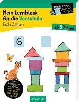 Mein Lernblock für die Vorschule - Erste Zahlen - Hannah Lang - Książki - Ars Edition GmbH - 9783845844077 - 30 czerwca 2021