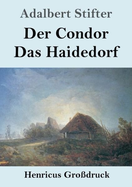 Cover for Adalbert Stifter · Der Condor / Das Haidedorf (Grossdruck) (Paperback Bog) (2019)