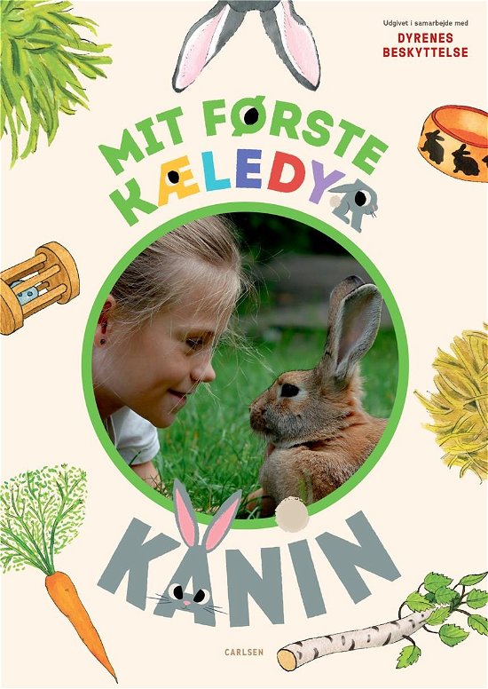 Cover for Anja Vensild Hørnell · Mit første kæledyr - kanin (Bound Book) [1er édition] (2022)