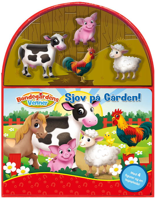 Legebog med 4 figurer - Bondegårdens venner (m. bog og legeplade) -  - Produtos - Karrusel Forlag - 9788771317077 - 5 de outubro de 2021