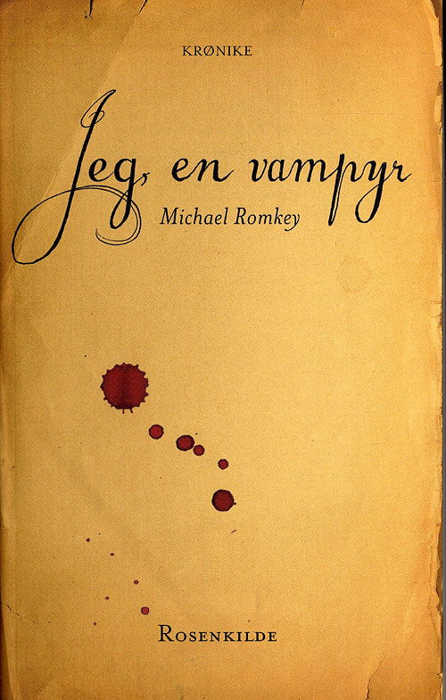 Cover for Michael Romkey · Jeg, en vampyr (Sewn Spine Book) [2nd edition] (2010)