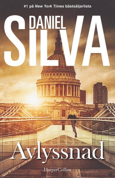 Cover for Daniel Silva · Avlyssnad (Indbundet Bog) (2024)