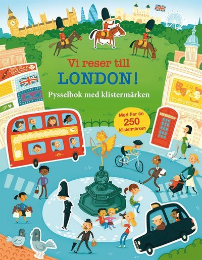 Vi reser till London! Pysselbok med klistermärken - James Maclaine - Bøger - Tukan Förlag - 9789177837077 - 15. juli 2019