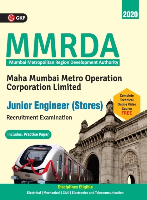 Cover for Gkp · Mmrda Mmmocl 2019 Junior Engineer (Stores) (Paperback Bog) (2019)