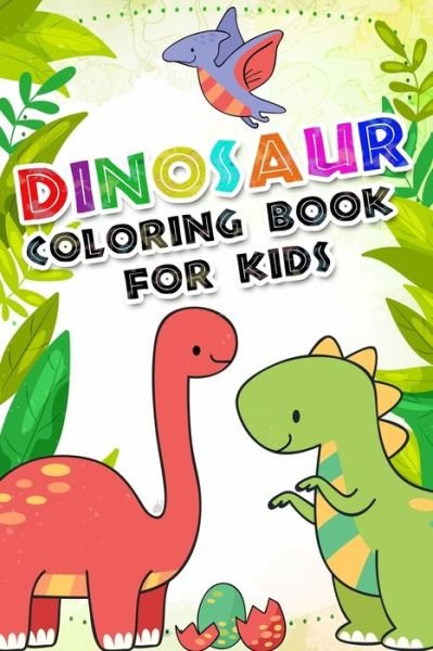 Dinosaur Coloring Book for kids - Aj Design - Bøker - Independently Published - 9798607916077 - 1. februar 2020