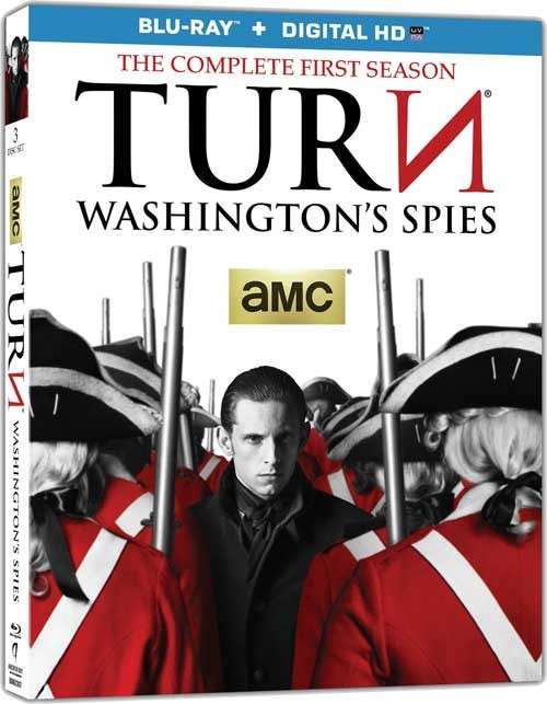 Cover for Turn: Washington's - Season 1 (Blu-ray) (2015)