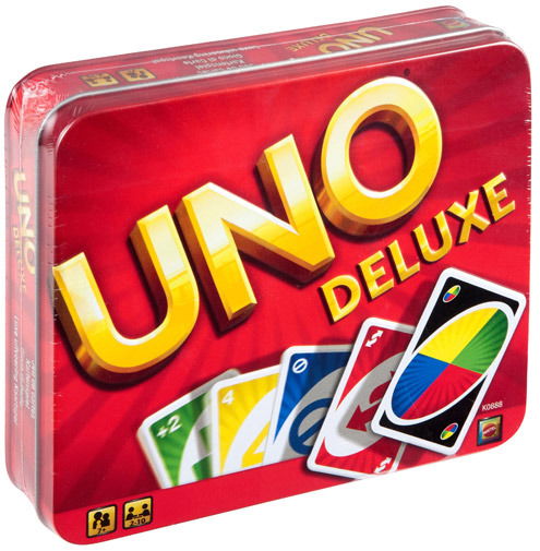 Spel Uno Deluxe In Opberg-Spel Uno Deluxe In Opber - Mattel - Produtos - Mattel - 0027084378078 - 2 de novembro de 2013