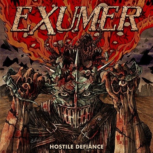 Hostile Defiance Orange Red LP - Exumer - Musikk - Metal Blade - 0039841563078 - 5. april 2019
