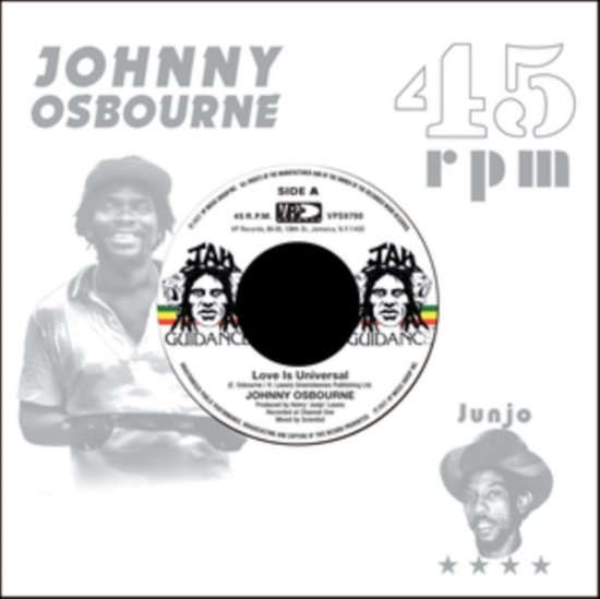 Cover for Johnny Osbourne · Love Is Universal (7&quot;) (2022)