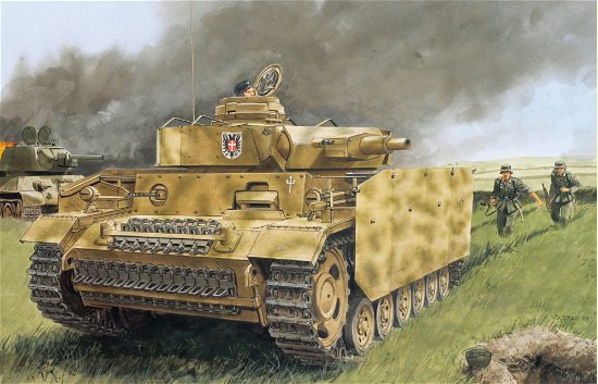 Pz.Kpfw.Iii Ausf.N W/Side-Skirt Armor 1:72 - Dragon - Fanituote - Marco Polo - 0089195874078 - 