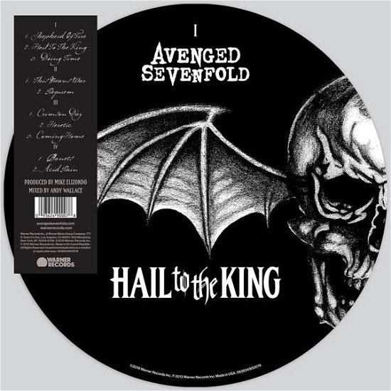 Cover for Avenged Sevenfold · Hail to the King (LP) [Picture Disc edition] (2019)