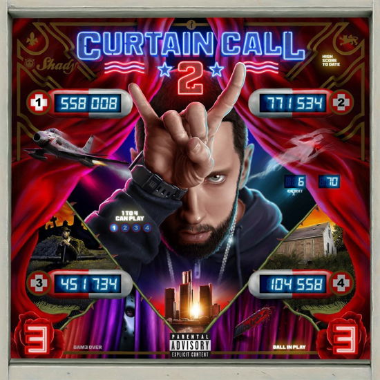 Curtain Call 2 - Eminem - Musiikki - INTERSCOPE - 0602448171078 - perjantai 5. elokuuta 2022