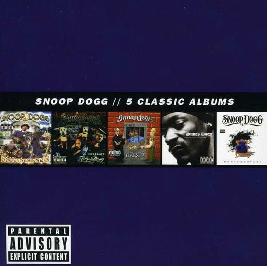 5 Classic Albums - Snoop Dogg - Música - RAP - 0602537581078 - 19 de novembro de 2013