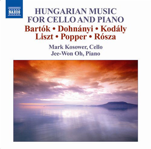 Hungarian Music for Cello & Piano - Bartok / Dohnanyi / Kodaly / Liszt / Kosower / Oh - Musiikki - NAXOS - 0747313057078 - tiistai 29. heinäkuuta 2008