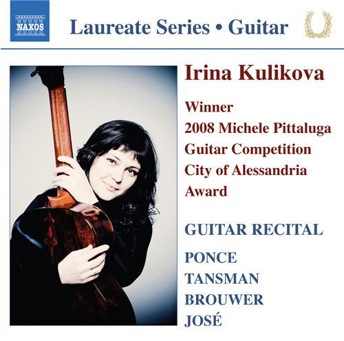 Cover for Ponce / Tansman / Brouwer / Kulikova · Laureate Guitar Series (CD) (2009)