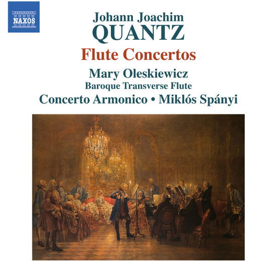 Flute Concertos - J.J. Quantz - Musikk - NAXOS - 0747313312078 - 5. juli 2013