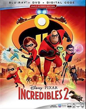 Cover for Incredibles 2 (Blu-ray) [Uk edition] (2018)