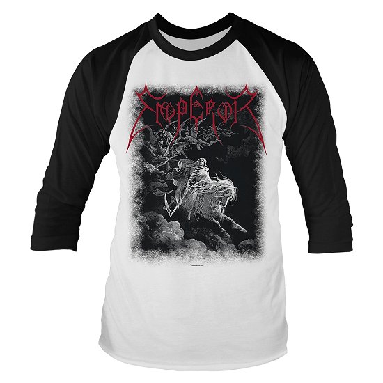 Cover for Emperor · Rider (White / Black) (Tröja) [size S] (2021)