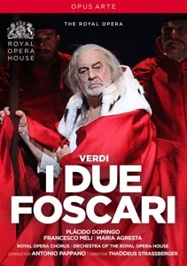Cover for Domingo Meli Roh Pappano · Verdi I Due Foscari (DVD) (2016)