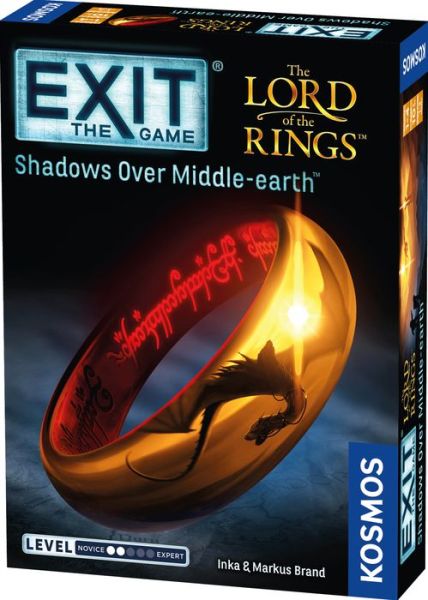 EXIT: The Lord of the Rings - Shadows over Middle-earth - Thames & Kosmos - Jogo de tabuleiro - THAMES & KOSMOS - 0814743017078 - 30 de outubro de 2024