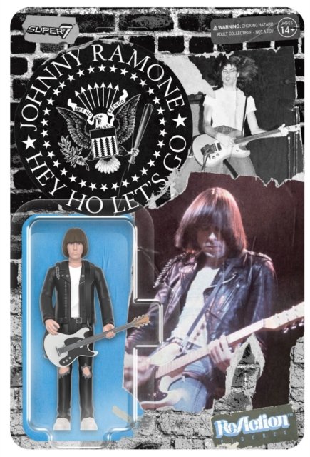 Johnny Ramone Reaction Figures - Johnny Ramone (White Shirt) - Johnny Ramone - Mercancía - SUPER 7 - 0840049848078 - 1 de junio de 2024