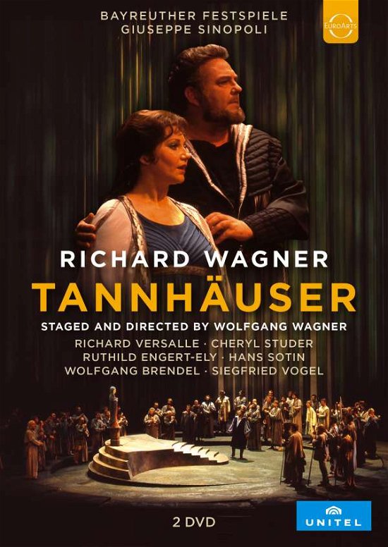 Cover for Giuseppe Sinopoli &amp; Wolfgang W · Richard Wagner: Tannhäuser (MDVD) (2020)