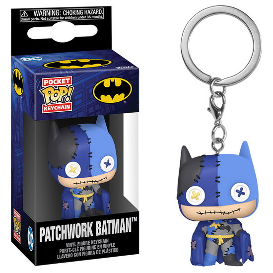 Funko Keychain Patchwork Batman? - Keychain Dc Patchwork - Merchandise - Funko - 0889698809078 - September 25, 2024