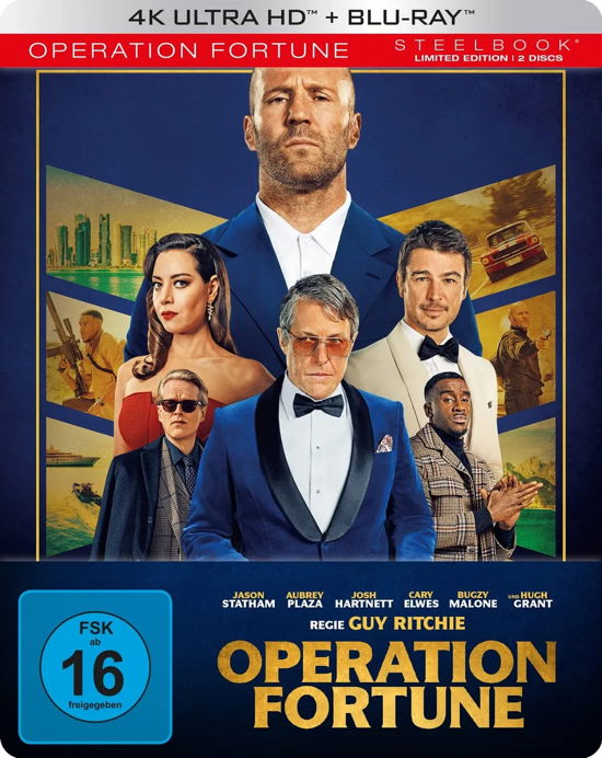 Cover for Operation Fortune-uhd Steelbook (4K Ultra HD) (2023)