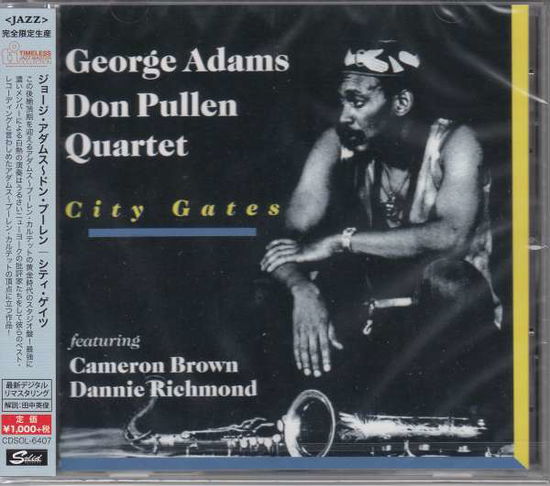 Cover for George &amp; Don Pullen -Quartet- Adams · City Gates (CD) [Japan Import edition] (2015)