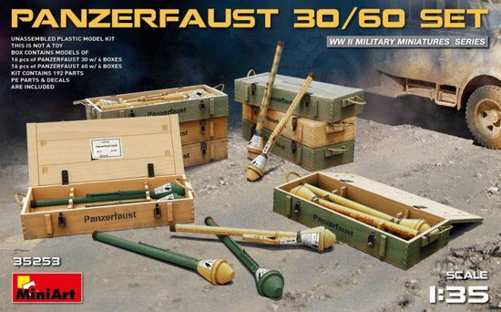 Cover for MiniArt · 1/35 Panzerfaust 30/60 Set (Zabawki)