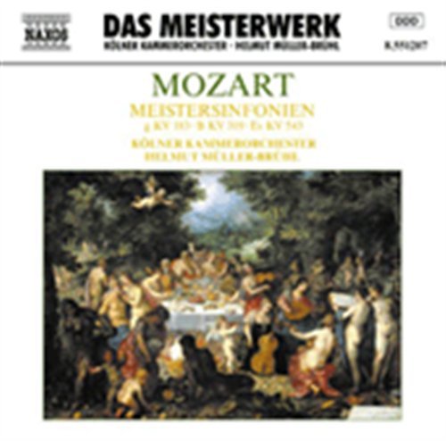 MOZART: Meistersinfonien - Müller-brühl,helmut / Kko - Musik - Naxos - 4891030512078 - 7. Juli 2003