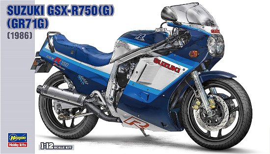 1/12 Suzuki Gsx-r750 (g) Gr71g 1986 Bk7 - Hasegawa - Produtos - Hasegawa - 4967834215078 - 