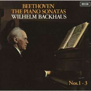 Beethoven: Piano Sonatas Nos. 1-3 - Wilhelm Backhaus - Musik - UNIVERSAL - 4988031390078 - 20. november 2020