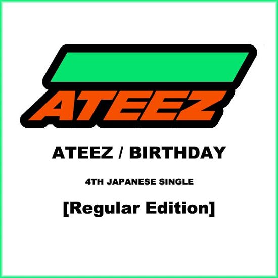 Cover for Ateez · Birthday (CD) [Japan Import edition] [Regular Version] (2024)