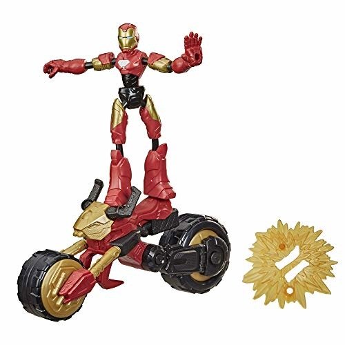 Marvel Avengers - Bend N Flex Rider Iron Man - Marvel Avengers - Merchandise - Hasbro - 5010993792078 - 