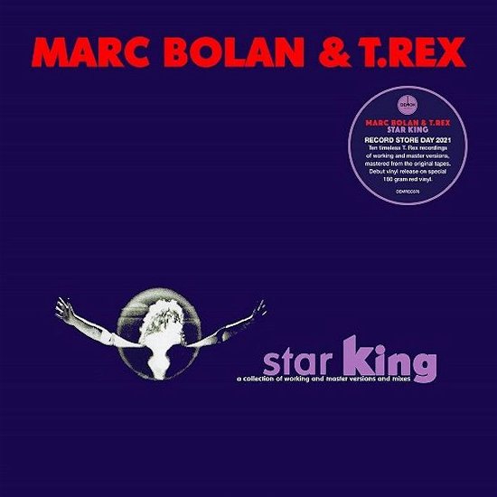 Cover for Marc Bolan &amp; T Rex · Star King (LP) (2021)