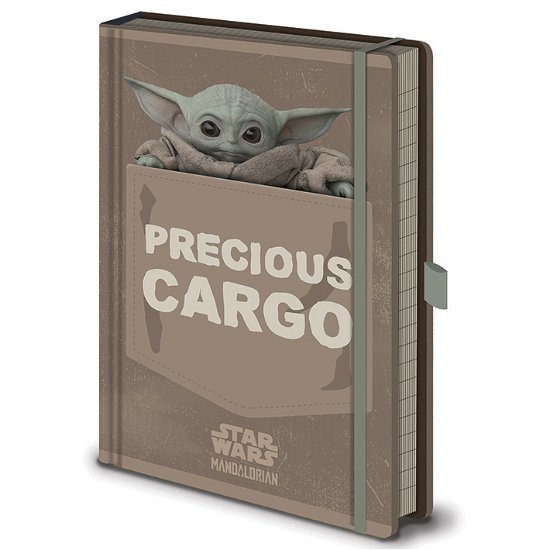 Precious Cargo Premium A5 Notebook (Quaderno) - Star Wars: The Mandalorian - Merchandise -  - 5051265733078 - 
