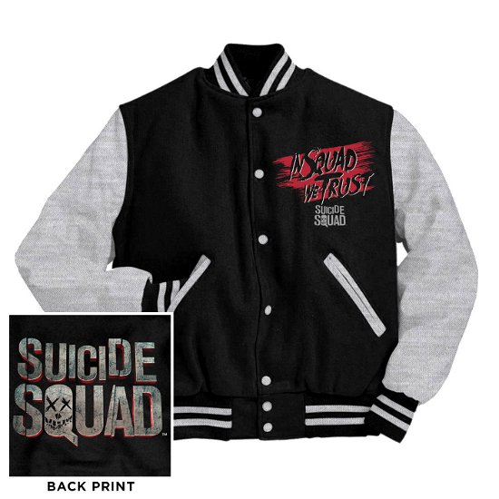 Logo (Unisex Varsity Jacket) - Suicide Squad - Merchandise -  - 5054015234078 - 