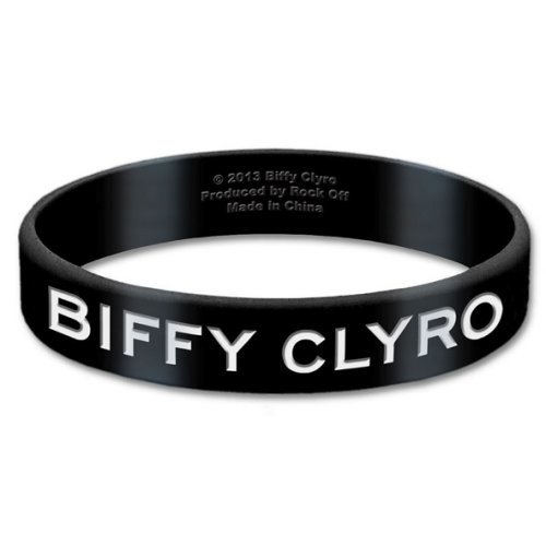 Biffy Clyro Gummy Wristband: Logo - Biffy Clyro - Mercancía - Unlicensed - 5055295369078 - 25 de noviembre de 2014