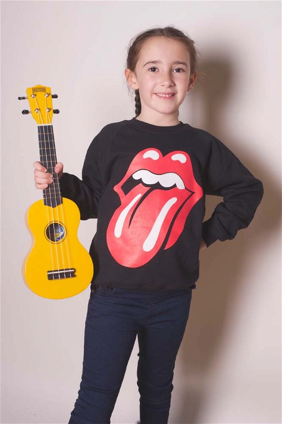 Cover for The Rolling Stones · The Rolling Stones Kids Sweatshirt: Classic Tongue (3-4 Years) (Klær) [size 3-4yrs] [Black - Kids edition]