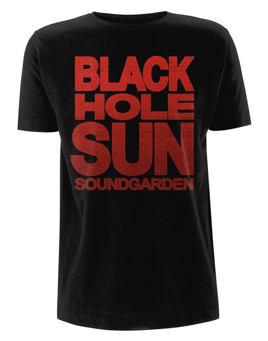 Cover for Soundgarden · Black Hole Sun (T-shirt) [size M] [Black edition] (2017)