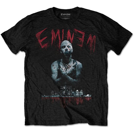 Cover for Eminem · Eminem Unisex T-Shirt: Bloody Horror (T-shirt) [size S] [Black - Unisex edition]