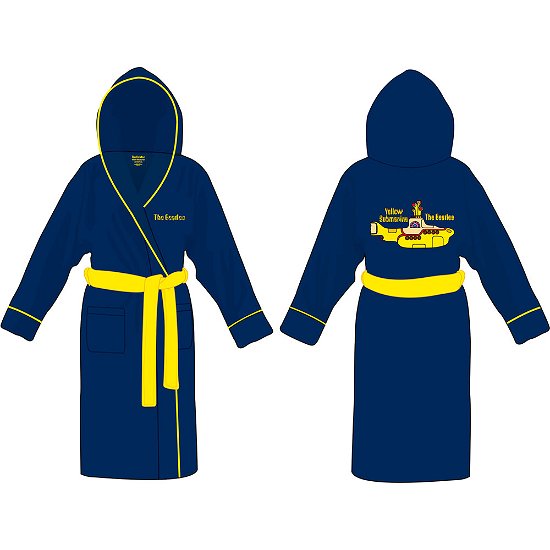 Cover for The Beatles · Unisex Bathrobe: Yellow Submarine (CLOTHES) [size S] [Blue - Unisex edition]