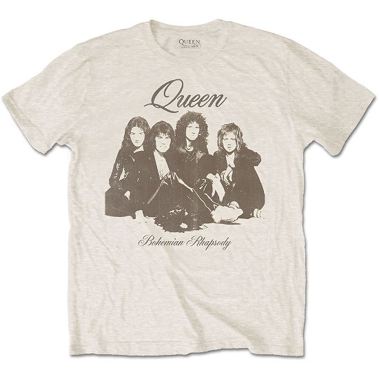 Queen Unisex T-Shirt: Bo Rhap Portrait - Queen - Merchandise -  - 5056368686078 - 