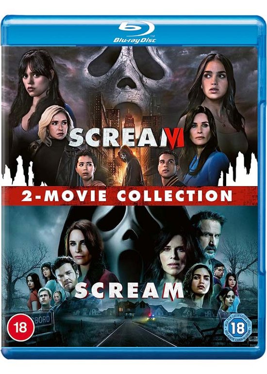 Cover for Scream 2022  Scream Vi BD · Scream (2022) + Scream VI (Blu-ray) (2023)