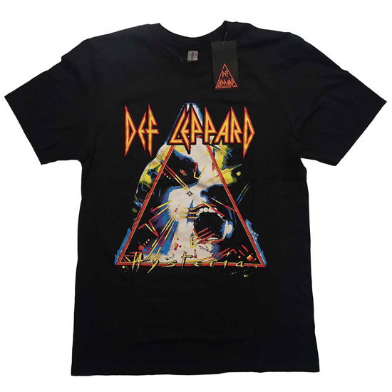 Def Leppard Unisex T-Shirt: Hysteria - Def Leppard - Fanituote -  - 5056561003078 - 