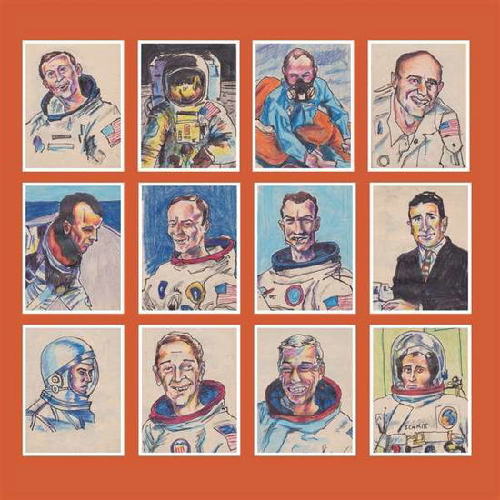 Cover for Darren Hayman · 12 Astronauts / Space Coloured Vinyl (LP) (2021)