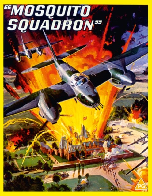 Cover for Boris Sagal · Mosquito Squadron (Blu-ray) (2024)