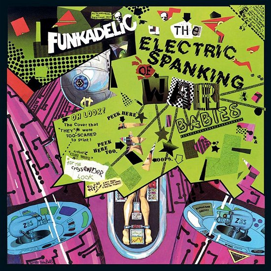 Cover for Funkadelic · The Electric Spanking Of War Babies (Green Fluorescent Vinyl) (LP) [Limited edition] (2023)